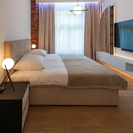 Designovy Apartman Air V Srdci Kralovskych Vinohrad Praga