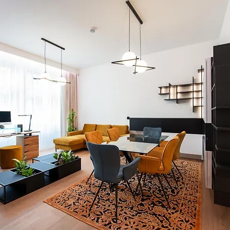 Designovy Apartman Air V Srdci Kralovskych Vinohrad Apartament Praga